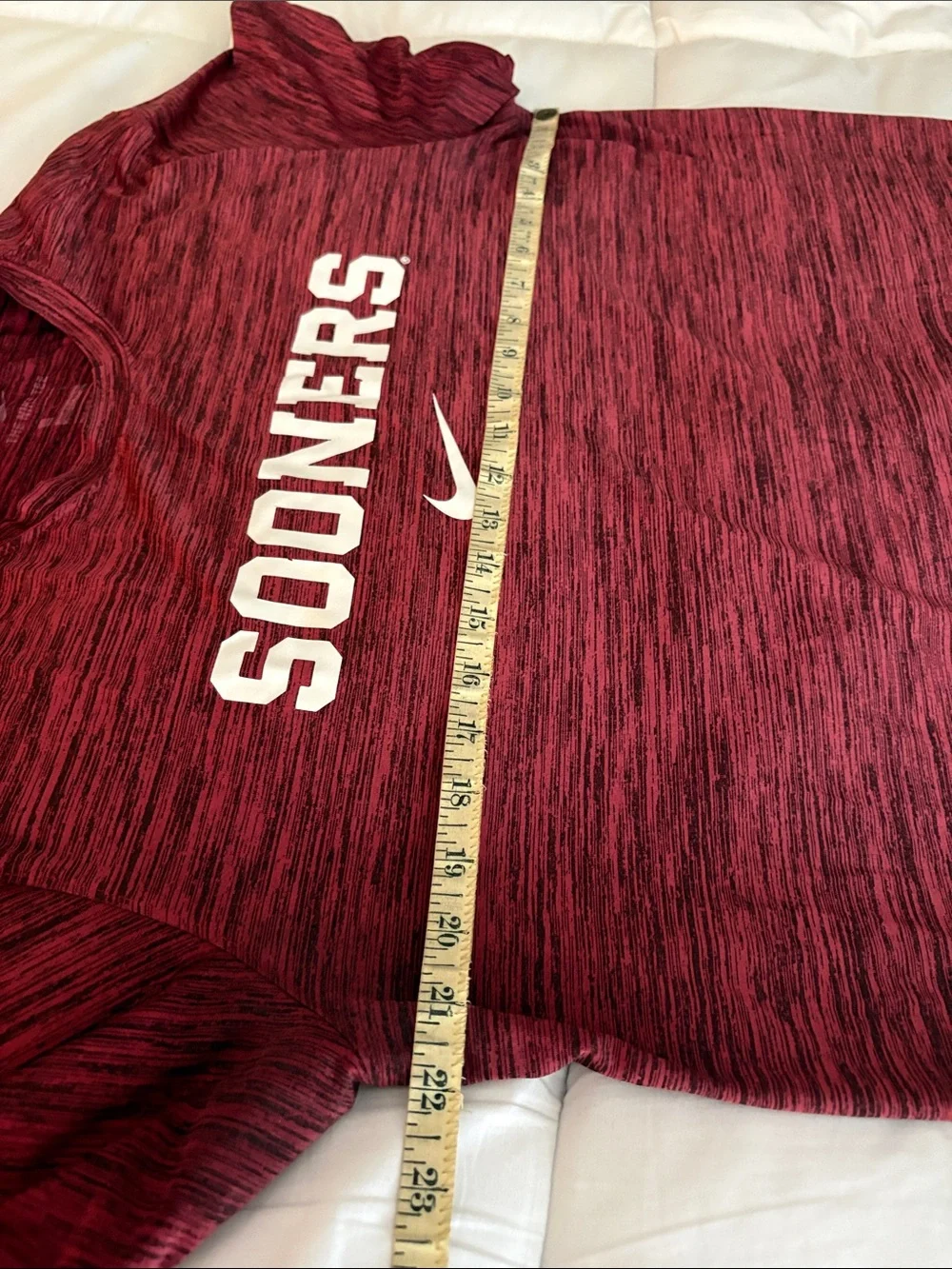 Nike crimson Heather Sooners Graphic Tee